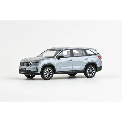 Abrex Škoda Kodiaq II 2023 Strieborná Smoky Diamond Metalíza 1:43