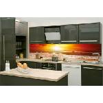 DIMEX ART Фототапет за кухня - вълни в залеза 260 x 60 см