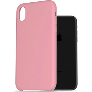 Pouzdro AlzaGuard Premium Liquid Silicone Case iPhone Xr růžové