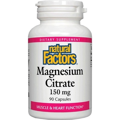 Natural Factors Magnesium Citrate 150 mg [90 капсули]