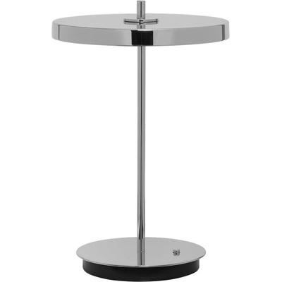 UMAGE LED затъмняваща се настолна лампа с метален абажур в сребрист цвят (височина 31 cm) Asteria Move - UMAGE (2499)