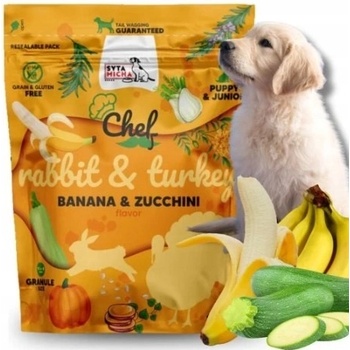 Syta Micha Chef Králik s morčacím Junior 1,5 kg