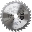 MAGG pilový kotouč vidiový 160mm 30 zubů otvor 20mm