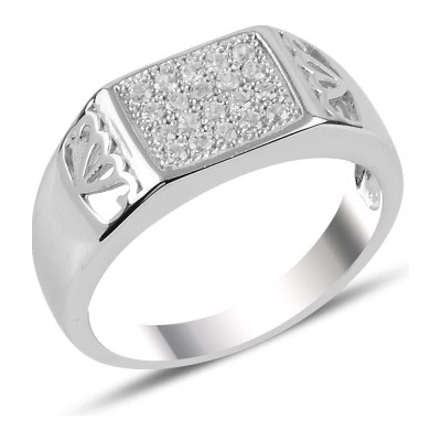 Olivie Pánský stříbrný prsten 3729