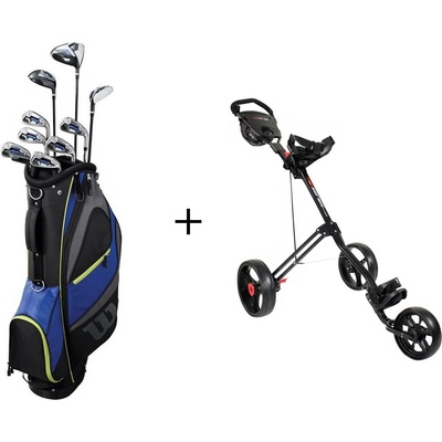 WILSON Reflex LS pánský golfový set + vozík MASTERS 5 Series Shaft: Grafitový – Zboží Dáma