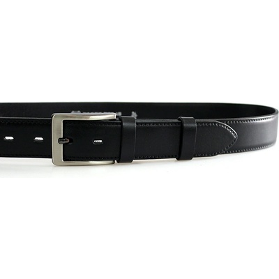 Penny Belts pánský společenský kožený opasek 60035-020-4 černý
