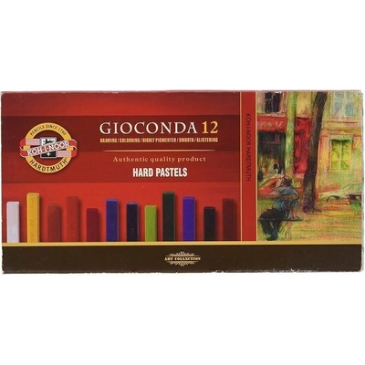 Koh-I-Noor gioconda hard pastels sada suchých pastelov 12 ks