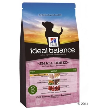 Hill's Ideal Balance Adult Small Breed - Chicken & Rice 3x2 kg