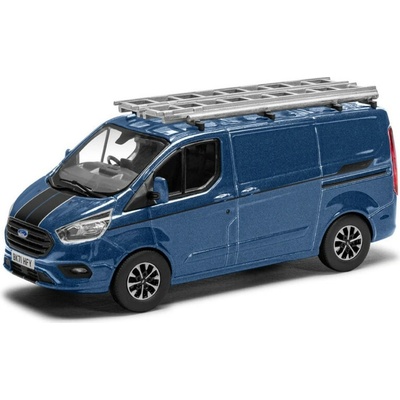 Corgi Ford Transit Custom Sport Chrome Blue 1:43