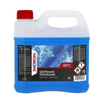 Sheron Zimná kvapalina do ostrekovačov -80 °C 144 x 3 l