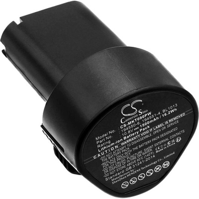 Батерия за Makita Cc300, Df030, Jr100d, Wt01 и други, 1500 mAh, Li-Ion (CS-MKT090PW)