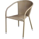 Bogdan Furniture Am Ратанов стол Вито бежов