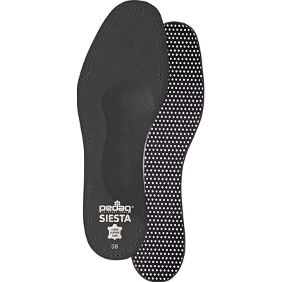 pedag SIESTA BLACK ortopedická ultratenká vložka pro muže / Černá