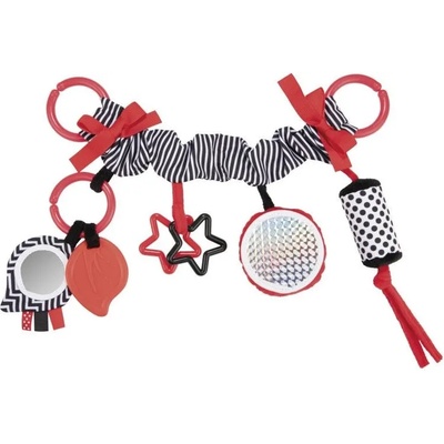 Canpol babies Играчка за количка Canpol - Sensory Toys, червена (68/071_red)