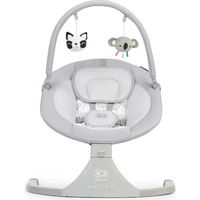 KinderKraft Електрическа люлка KinderKraft - Luli, сива (KKBLULIGRY0000)