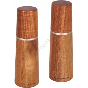Image 1 of Cole&Mason - К-кт мелнички за сол и пипер MARLOW акация 2 бр. 18, 5 см (GG406)