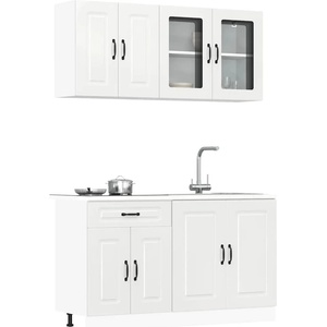 vidaXL Комплект кухненски шкафове от 4 части Kalmar, инженерно дърво (3314853)