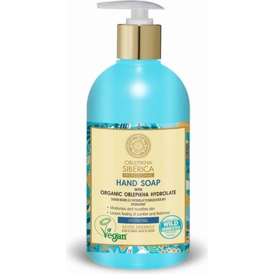 Natura Siberica Rakytníkové hydratačné mydlo na ruky 500 ml