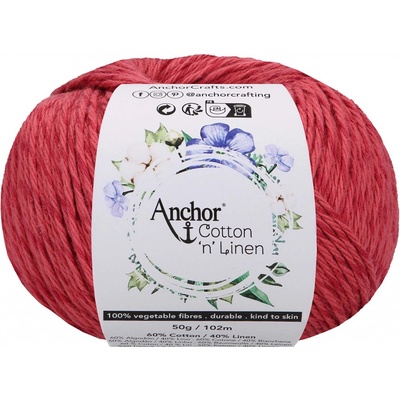 Anchor Cotton ‚n‘ Linen 17 Jahodová