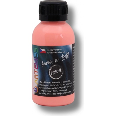 ARTEMISS Barva na tmavý textil neon (září pod UV světlem) 110 g 71 neon žlutá