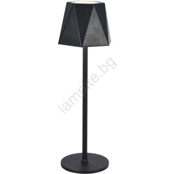 Image 1 of V-TAC LED регулируема презареждаема настолна лампа LED/4W/5V 3000-6000K 1800 mAh черна (VT1384)