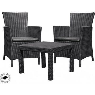 Allibert Rosario Balcony Set 2 + 1 grafit