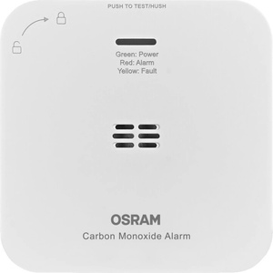 OSRAM Детектор за въглероден оксид Osram - Smart+, Wi-Fi, бял (AC65815)