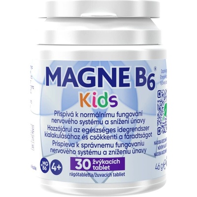 MAGNE B6 Kids 30 žvýkacích tablet