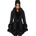 KILLSTAR Дамско палто KILLSTAR - Night Owl - Black - KSRA013417