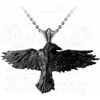Alchemy gothic Нашийник ALCHEMY GOTHIC - Black Raven - P193