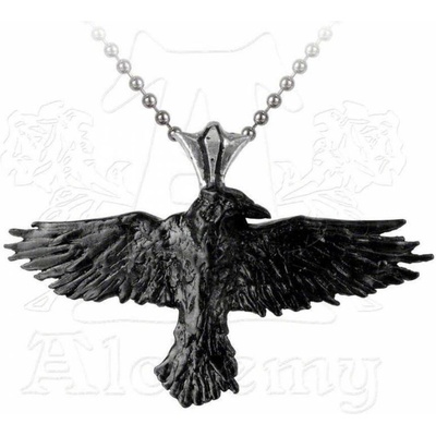 Alchemy gothic Нашийник ALCHEMY GOTHIC - Black Raven - P193