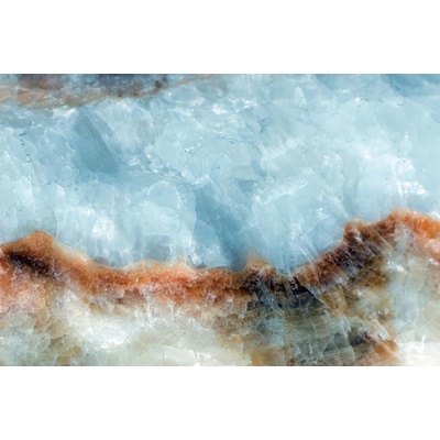 Dimex MS-5-2450 Vliesová fototapeta Světle modré krystaly rozměry 375 x 250 cm