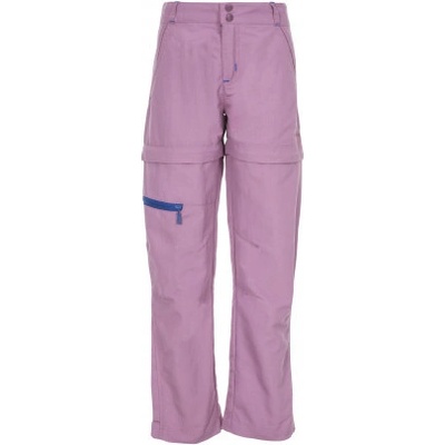 Trespass dětské outdoorové kalhoty 2v1 DEFENDER blush