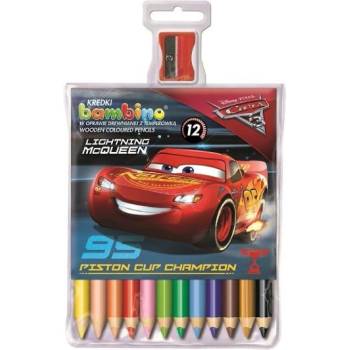 St. Majewski Моливи за рисуване St. Majewski Disney Cars с острилка, 12 цвята