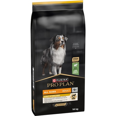 Pro Plan All sizes Adult Light Sterilised Lamb 2 x 14 kg