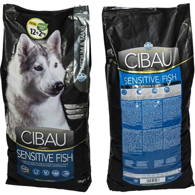 Cibau Dog Sensitive Fish / Rice Medium & Maxi 12 kg
