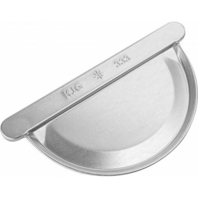 KJG Čelo žľabové polkruhové 200 mm šírka žľabu 80 mm pozink
