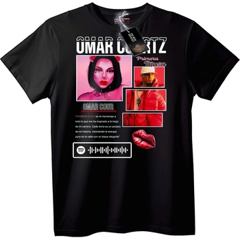 NOONEBRAND Тениска Omar Cortz Primera Musa - 2XL, Black