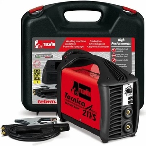 Telwin Инверторен заваръчен апарат Telwin Tecnica 211 ACX + куфар (TN816236) Заваръчен апарат