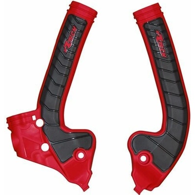 RACETECH (RTECH) kompletní kryty rámu BI-MATERIAL SUPER GRIP GAS GAS MC 85 '21-'24 barva červená / černá
