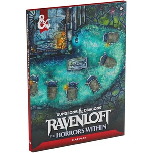 Wizards of the Coast Аксесоар Dungeons & Dragons Ravenloft: The Horrors Within Map Pack (D60180000)