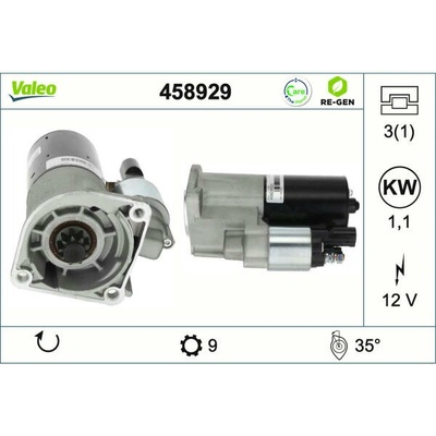 Startér VALEO 458929