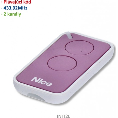 Vysielač ERA 2-kanálový, 433MHz, plávajúci kód, fialový