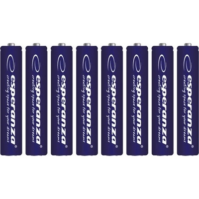 Esperanza Комплект алкални батерии, Esperanza, малък, AAA R3, 1.5V, 105 x 445 mm, 24 бр (EZB104)