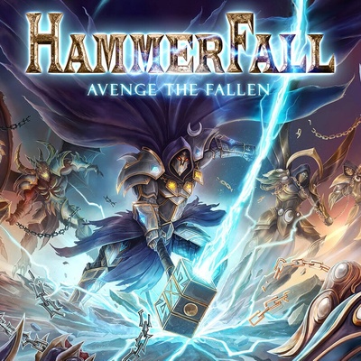 Hammerfall - Avenge The Fallen (Gatefold Sleeve) (Gold Coloured) (LP) (4065629720919)