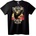 NOONEBRAND Тениска Орел бъдещи вярващи - 6XL, Black