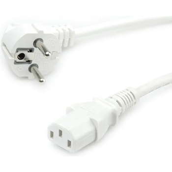 Roline Power cable Computer, 1.8m, White, Value 19.99. 1019 (19.99.1019)