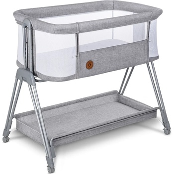 Lionelo Бебешко легло Lionelo - Luna, Сиво (5903771703192)