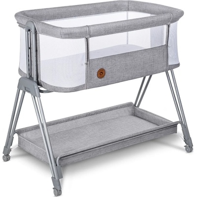 Lionelo Бебешко легло Lionelo - Luna, Сиво (5903771703192)