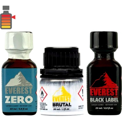 Everest Poppers pack 2 x 25 ml & 1 x 30 ml